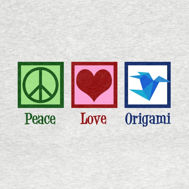 Peace Love Origami by epiclovedesigns